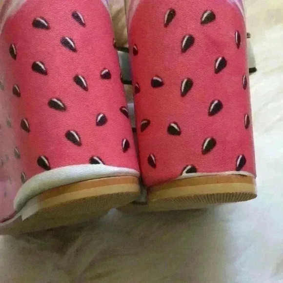 Sophia Webster Watermelon wedges - Picture 7 of 10